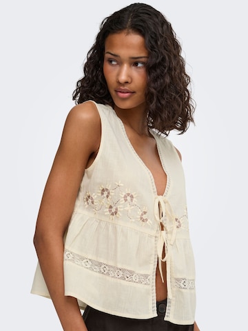 JDY Vest 'JDYMaddie' in White
