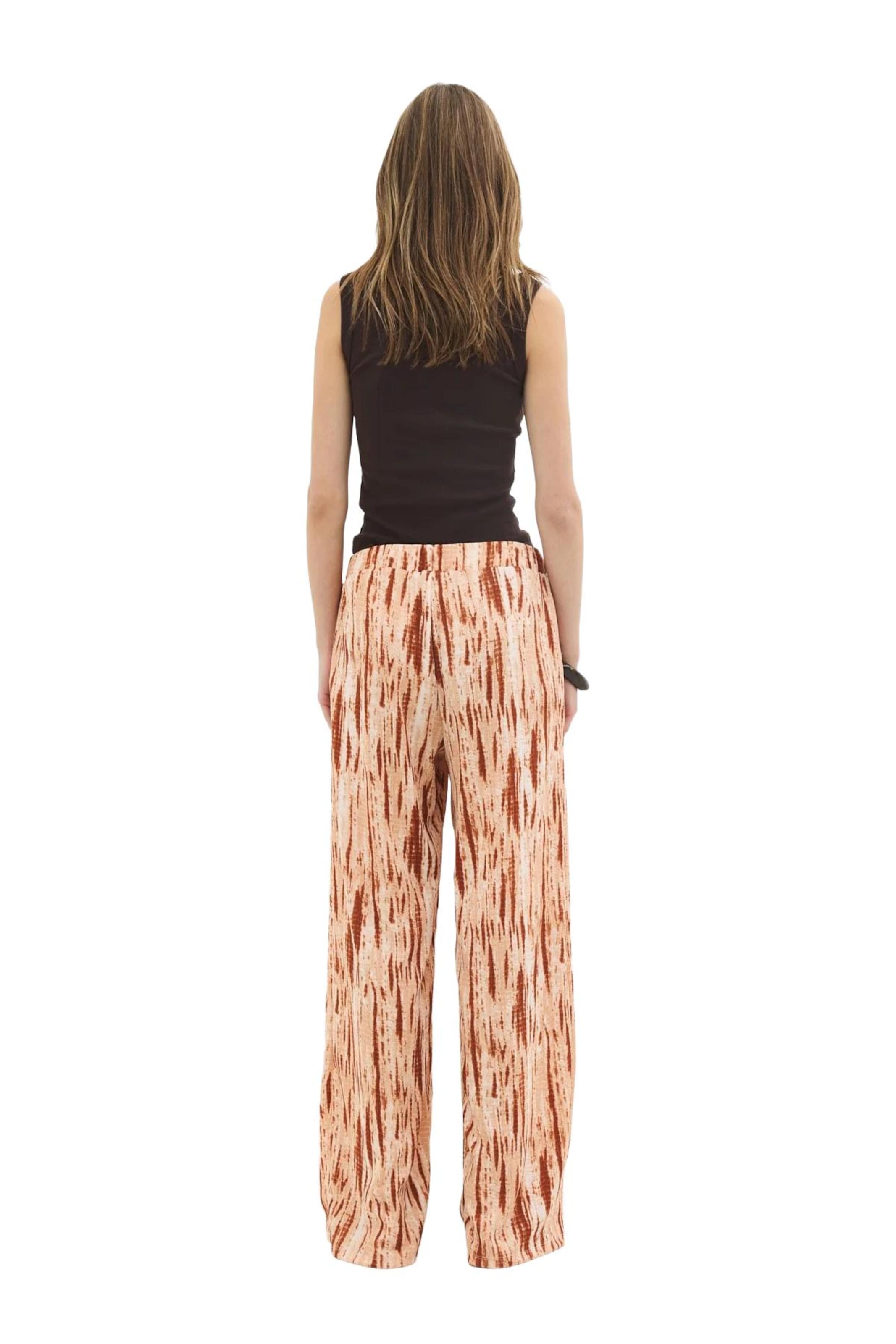 No Matter What Wide leg Trousers in Brown