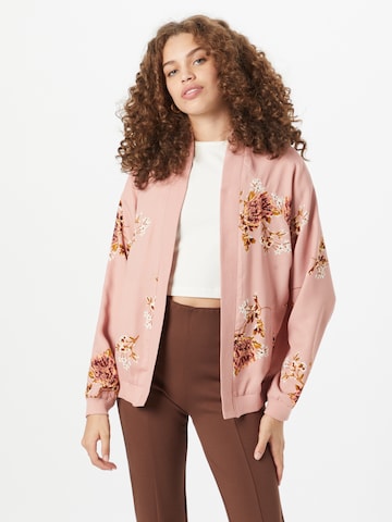 ABOUT YOU Between-Season Jacket 'Maja' in Pink: front