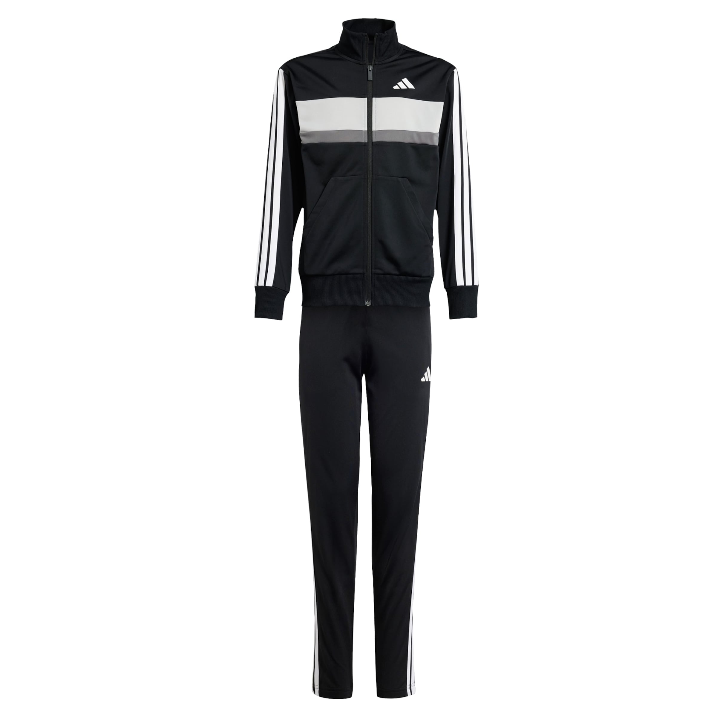 ADIDAS SPORTSWEAR Φόρμα 'Seasonal Essentials Tiberio' σε μαύρο: μπροστά