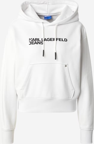 balta KARL LAGERFELD JEANS Megztinis be užsegimo: priekis