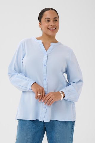 KAFFE CURVE - Blusa 'KCNana' en azul