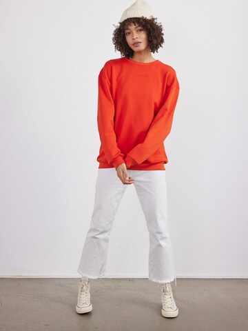 BEARTH Sweatshirt 'Bio-Baumwolle' in Red