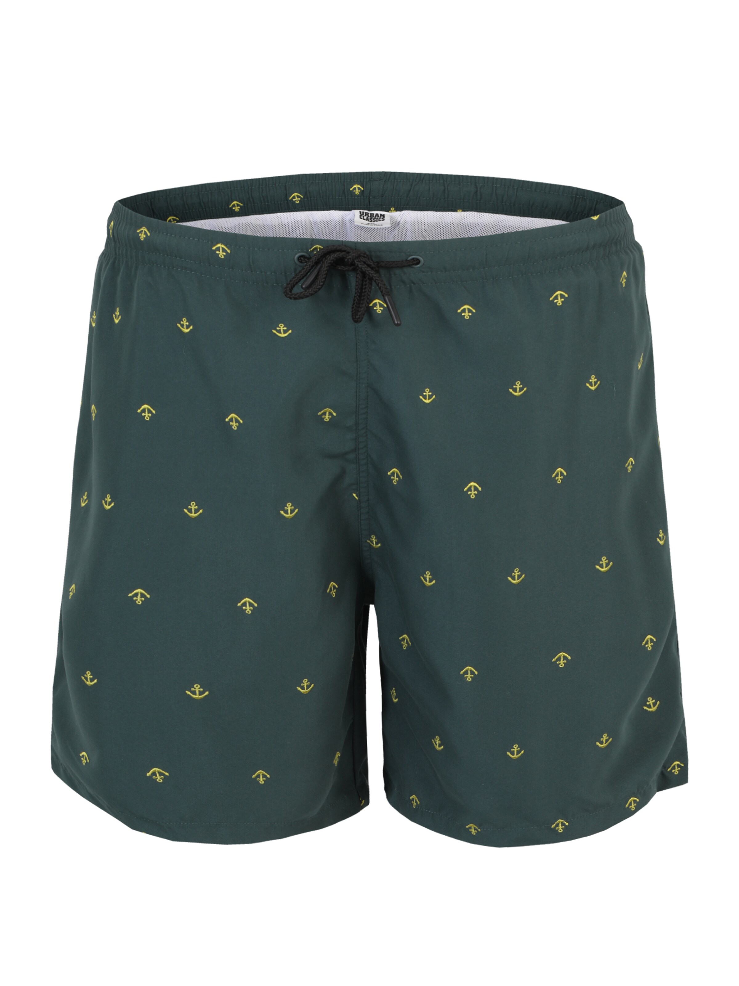 Urban Classics Badeshorts i grøn: forside