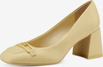 TAMARIS - Sapatos de salto em amarelo: frente