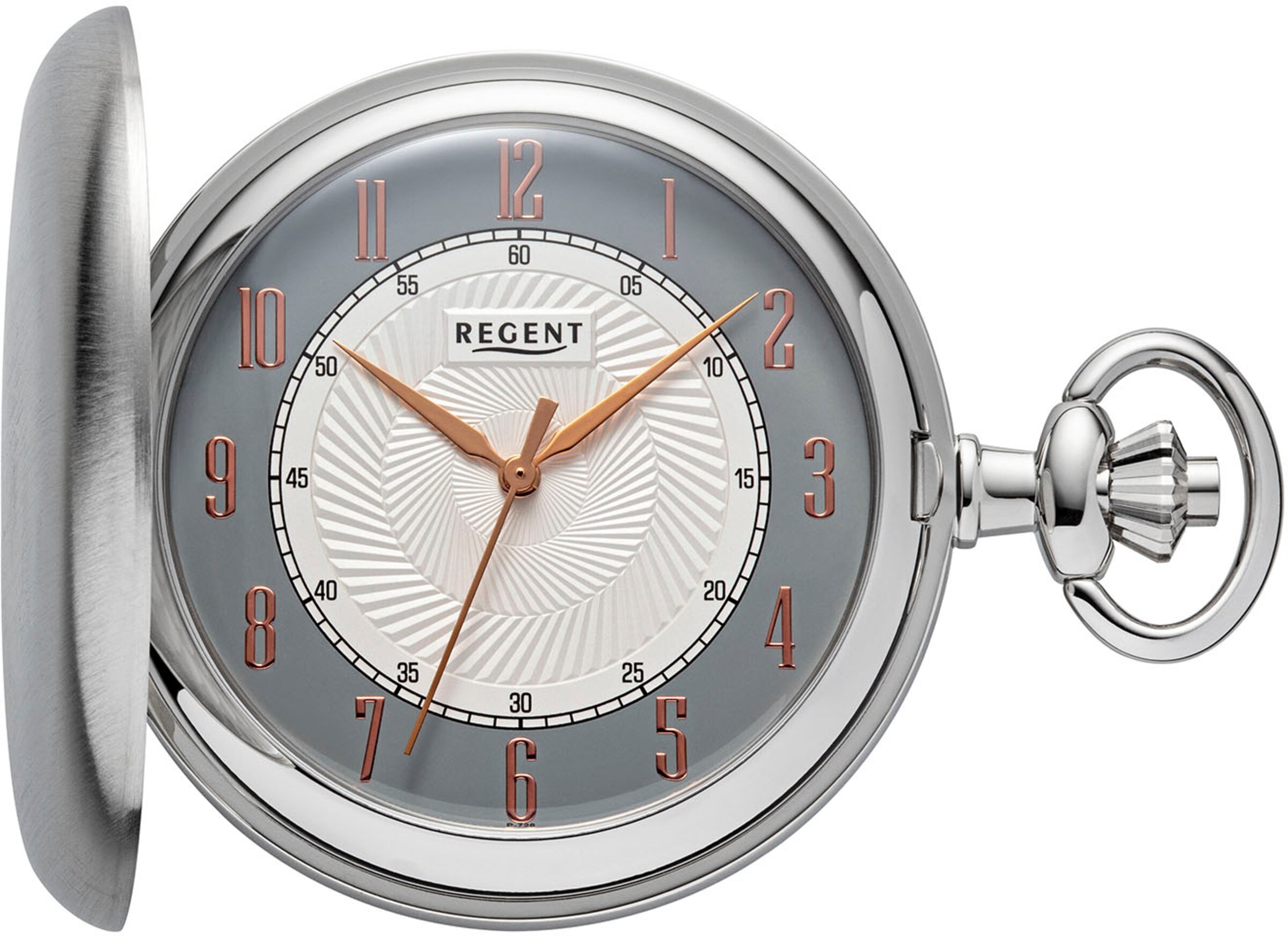 REGENT Analog Watch in Silver: front