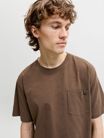 JACK & JONES Shirt 'JJEDover' in Bruin