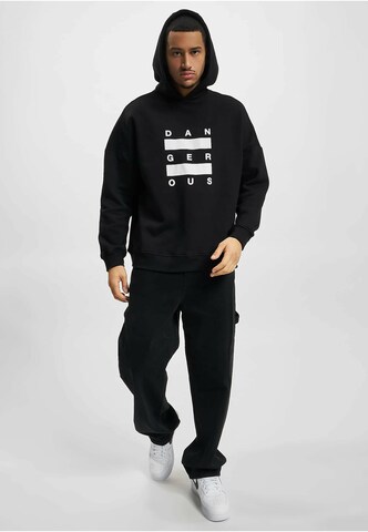 Dangerous DNGRS Sweatshirt 'Control' in Schwarz