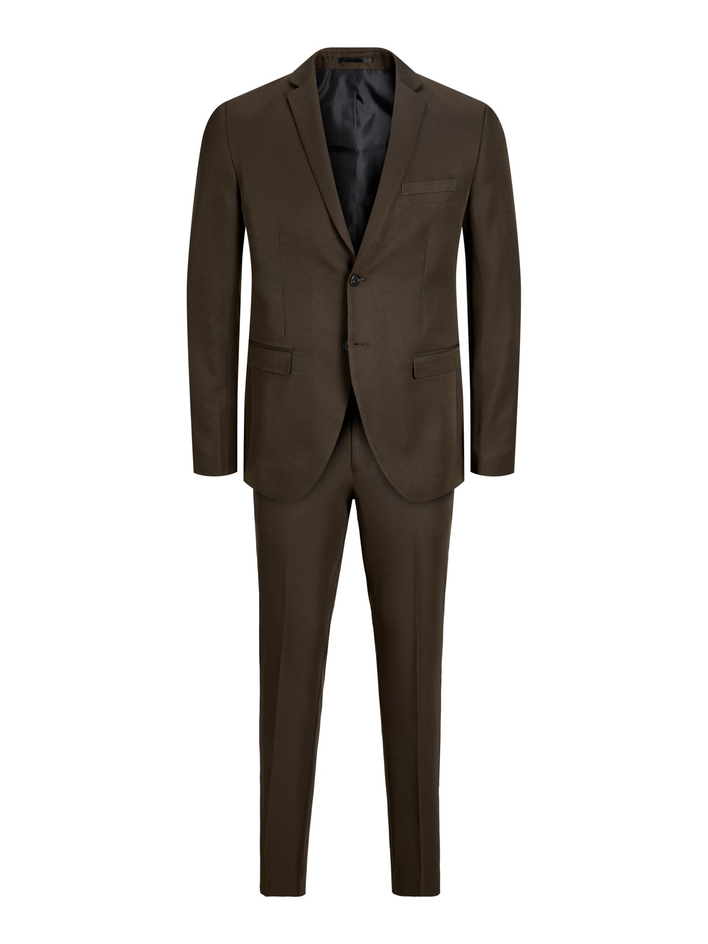 Costume 'JPRCosta' Jack & Jones Premium en marron : devant