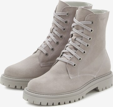 Elbsand Lace-Up Ankle Boots in Grey