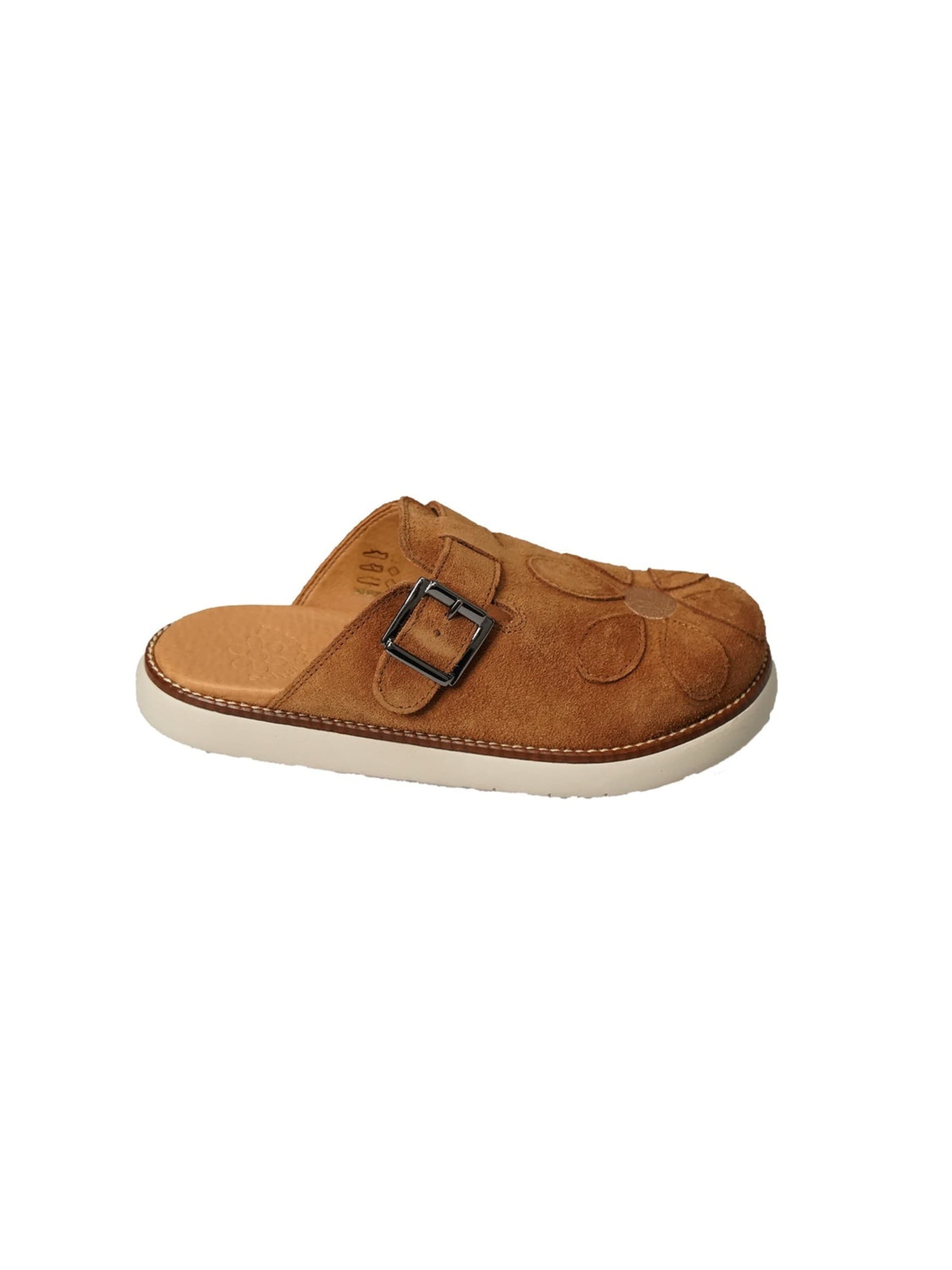 Yoxeone Clogs 'Blossom Shoes' in Brown