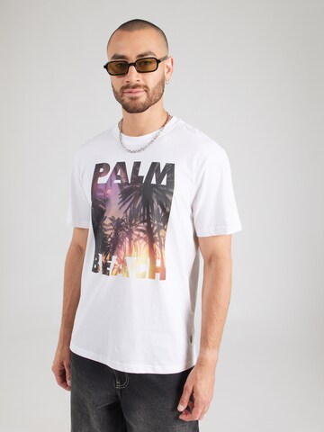 Only & Sons Shirt 'ONSMAGDY' in White: front