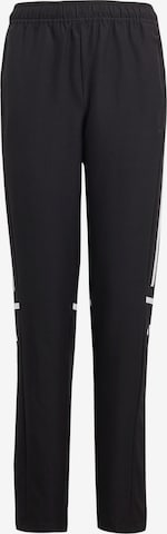 ADIDAS PERFORMANCEregular Sportske hlače - crna boja: prednji dio
