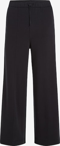 Calvin Klein Sport Wide leg Workout Pants in Black: front