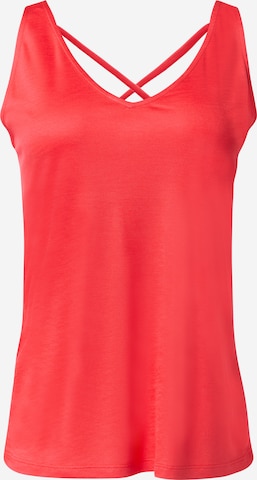 COMMA Top in Roze: voorkant