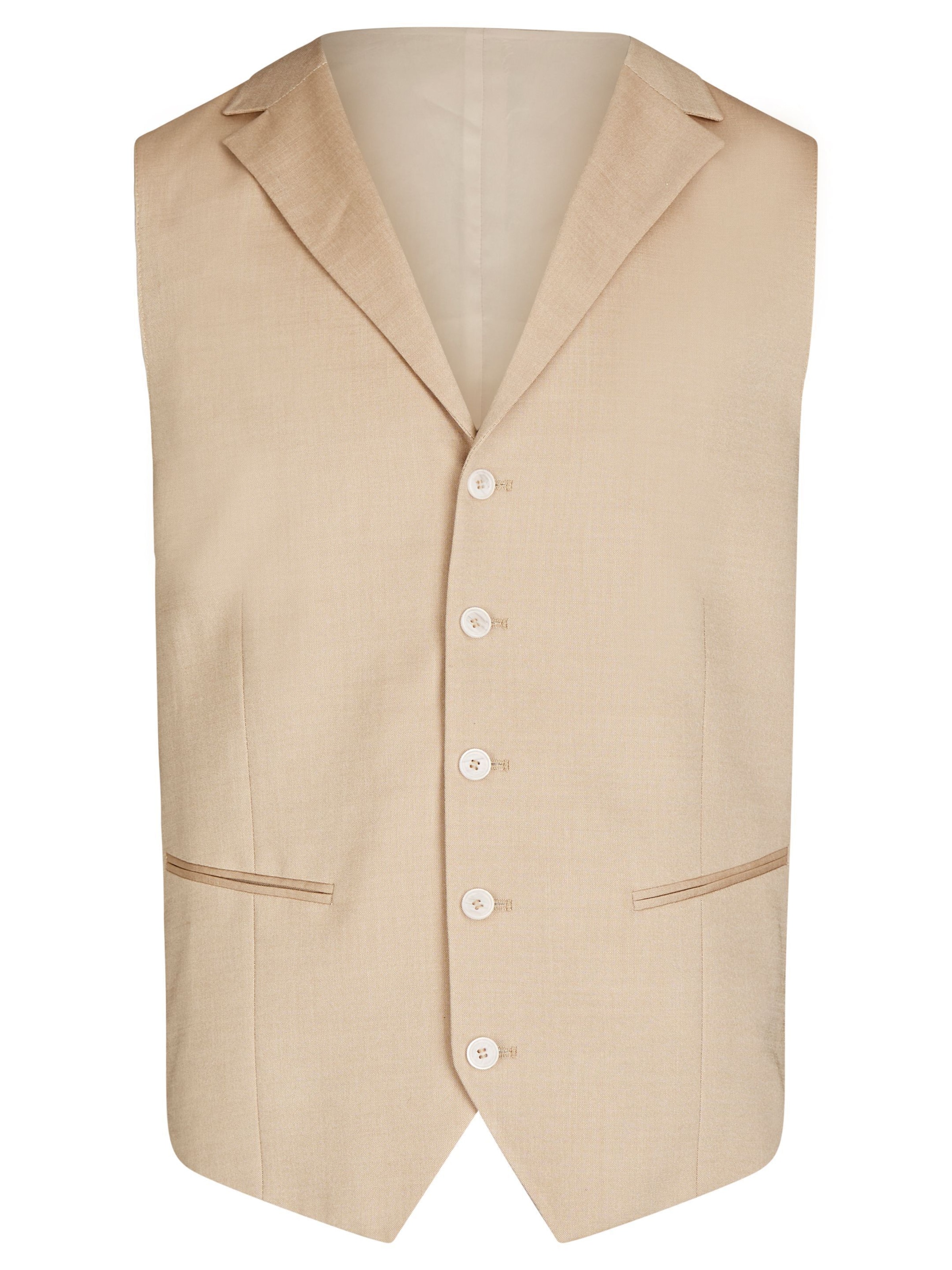 HECHTER PARIS Anzugweste in Beige: Vorderseite
