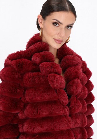 faina Winter coat in Red