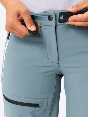 VAUDE Regular Outdoor trousers 'Badile' in Blue