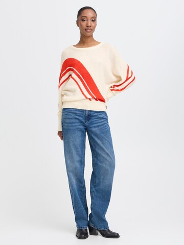 ICHI - Jersey 'IHKAMARA' en beige