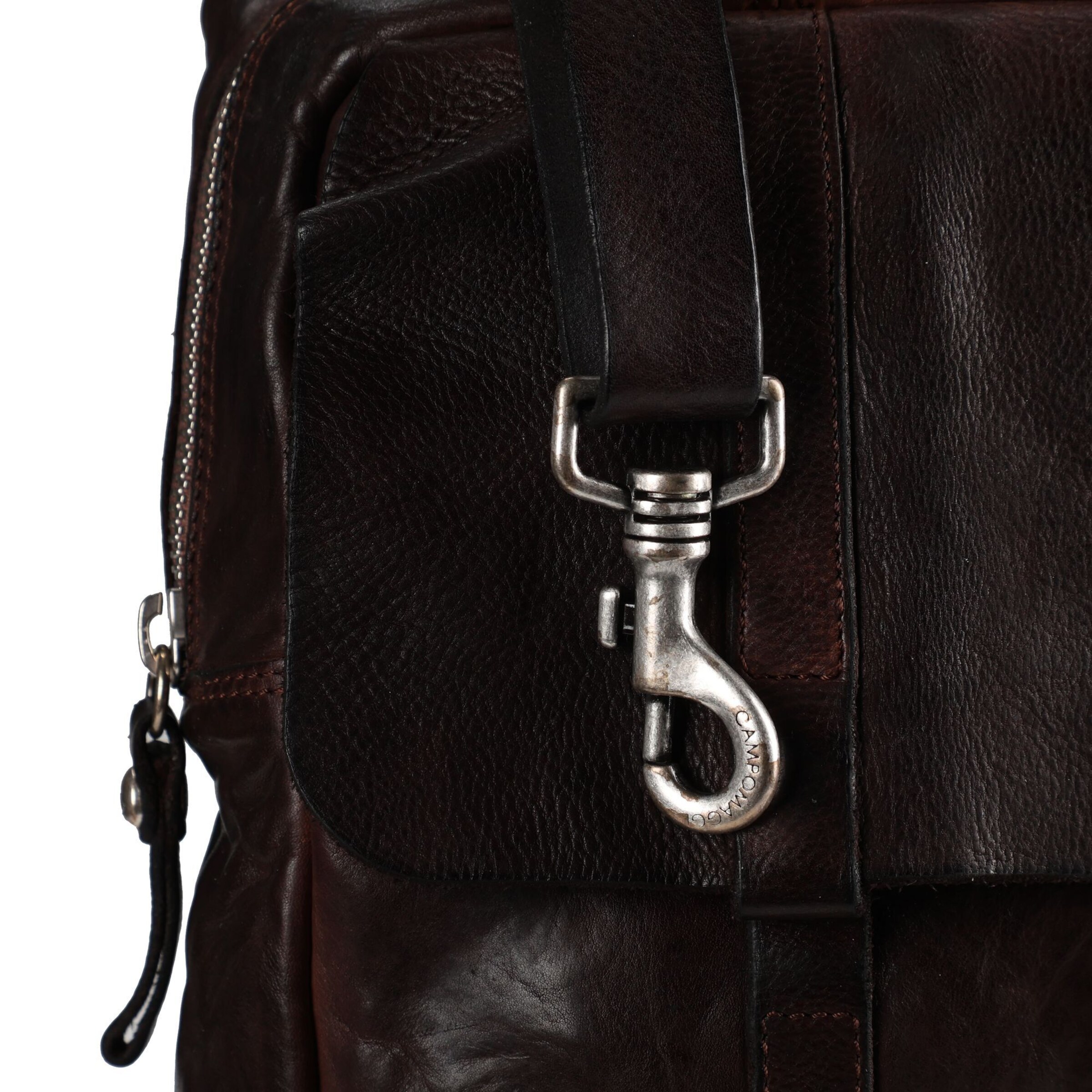 Campomaggi Schoudertas 'Avocado' in Bruin