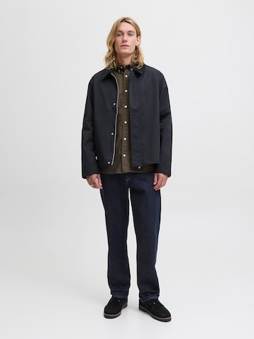 Jack & Jones Premium Slim fit Button Up Shirt 'JPRBLUBROOK' in Green