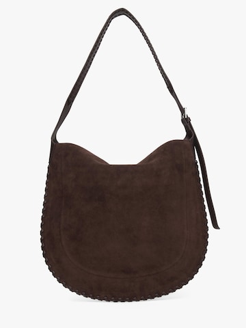 Estro Handtas '68872' in Bruin: voorkant