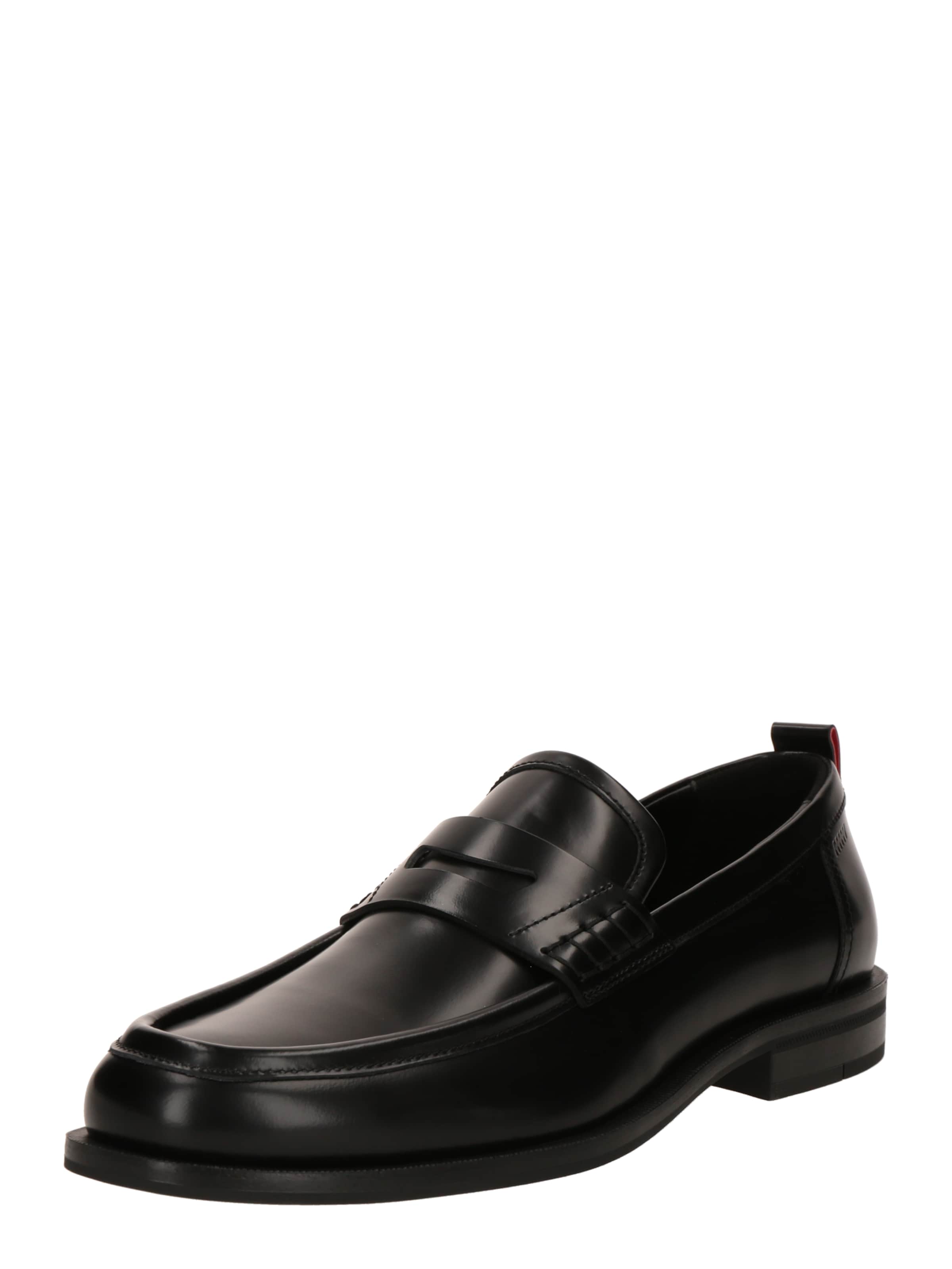 HUGO Pantofle 'Varian' w kolorze czarny: przód