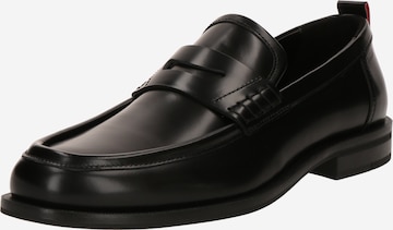 juoda HUGO Loaferai 'Varian': priekis
