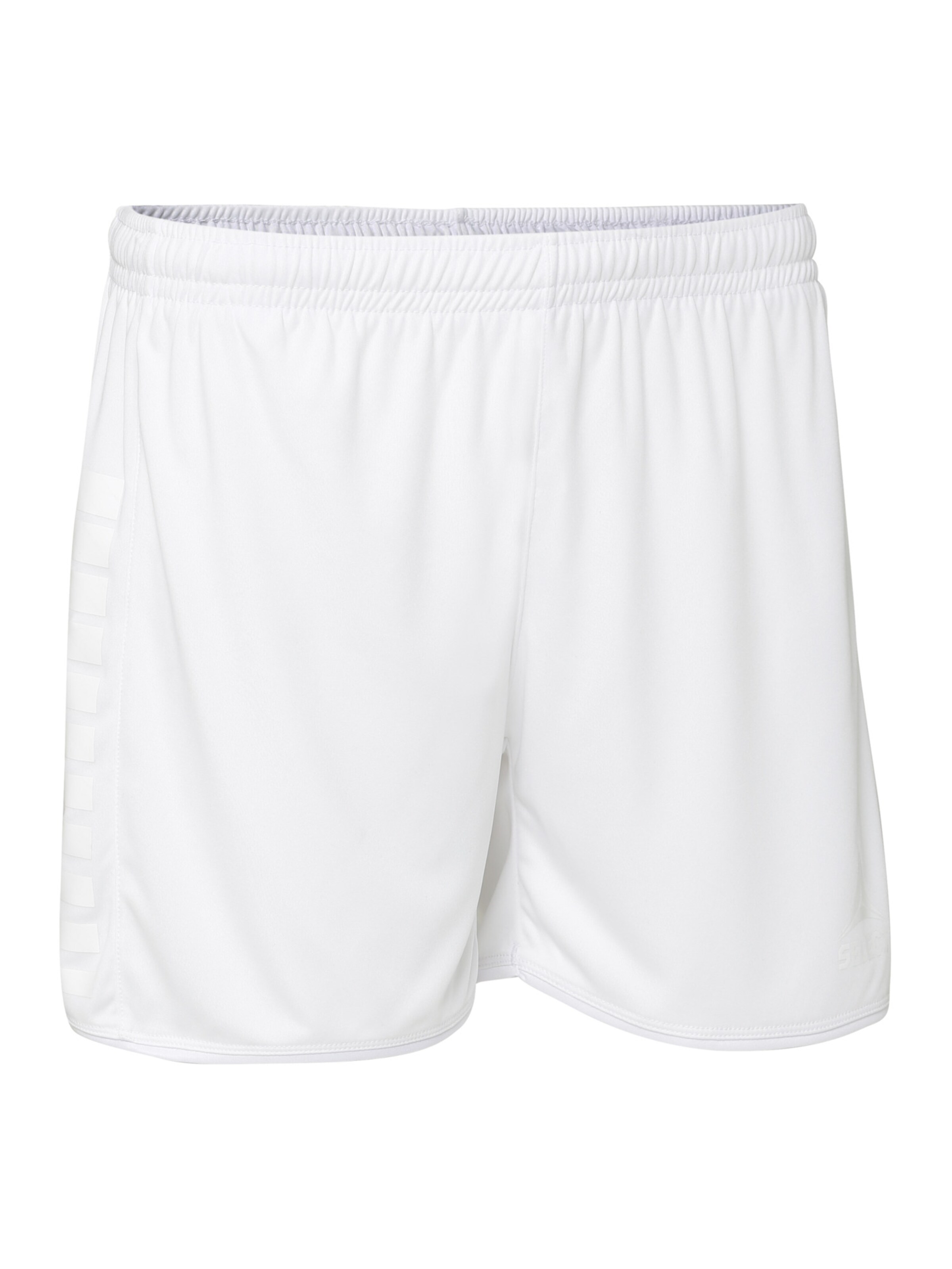 Select Regular Workout Pants in White: front