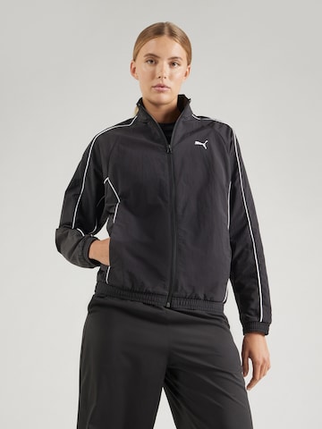 PUMA Sportjas in Zwart: voorkant