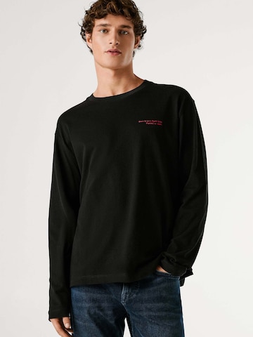 T-Shirt 'SOMER LS' Pepe Jeans en noir : devant