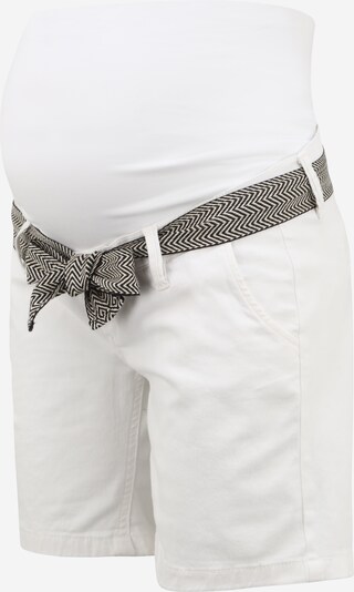 Pantaloni 'Edgewood' Noppies pe gri / alb, Vizualizare produs