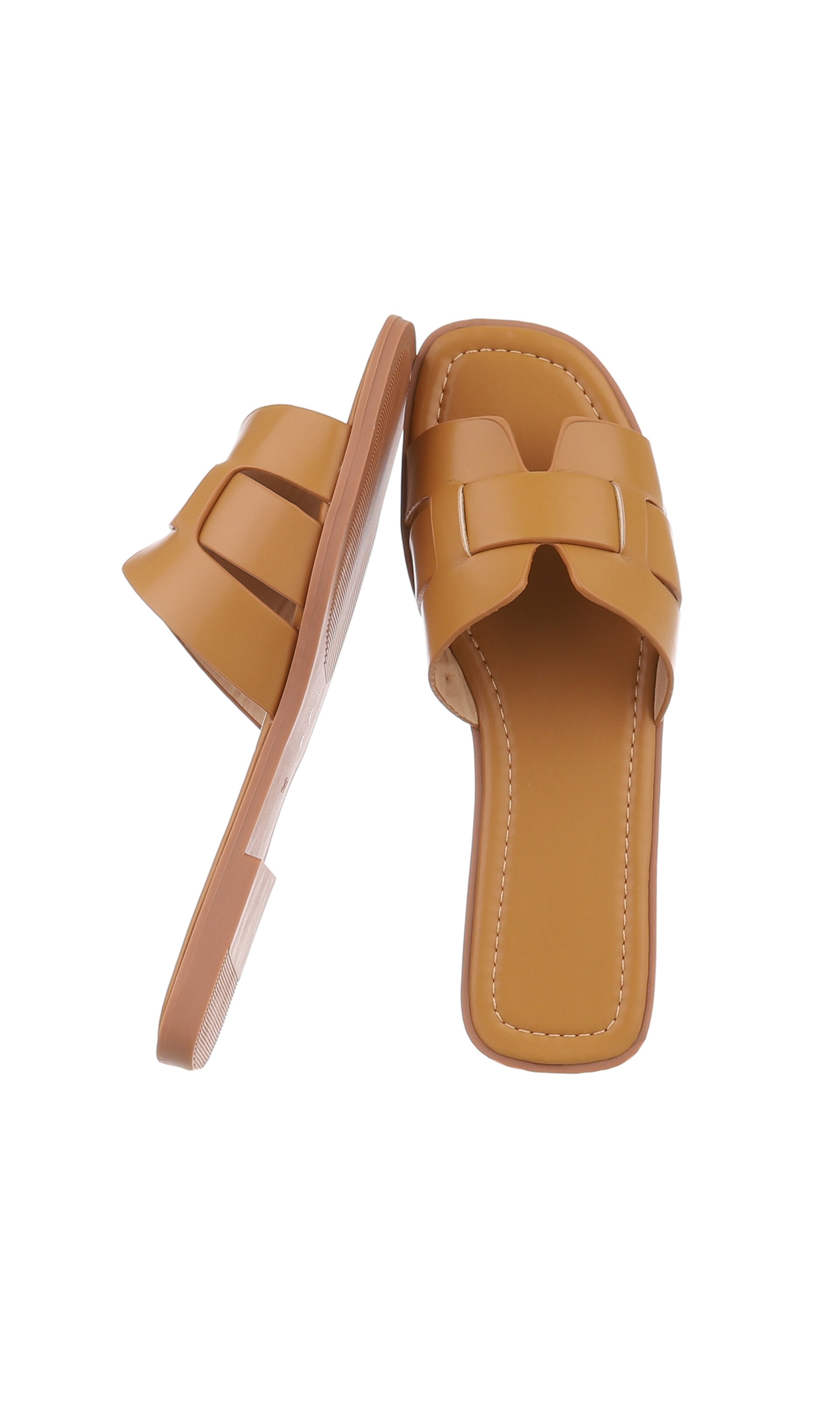 Ital-Design Pantolette in Beige