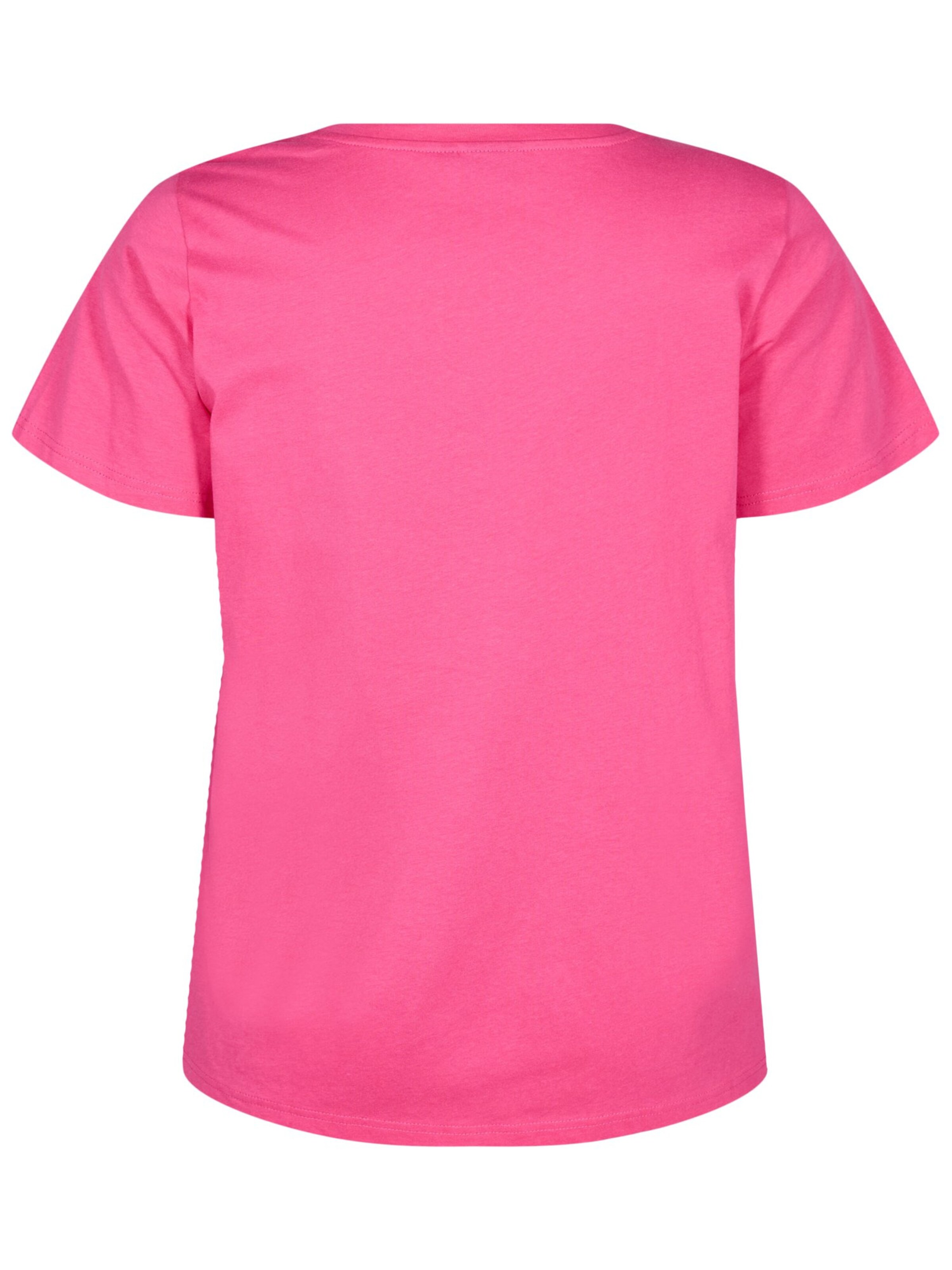 Zizzi Koszulka 'VELIN' w kolorze czerwony