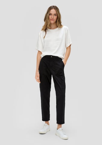 s.Oliver Regular Cargo Pants in Black