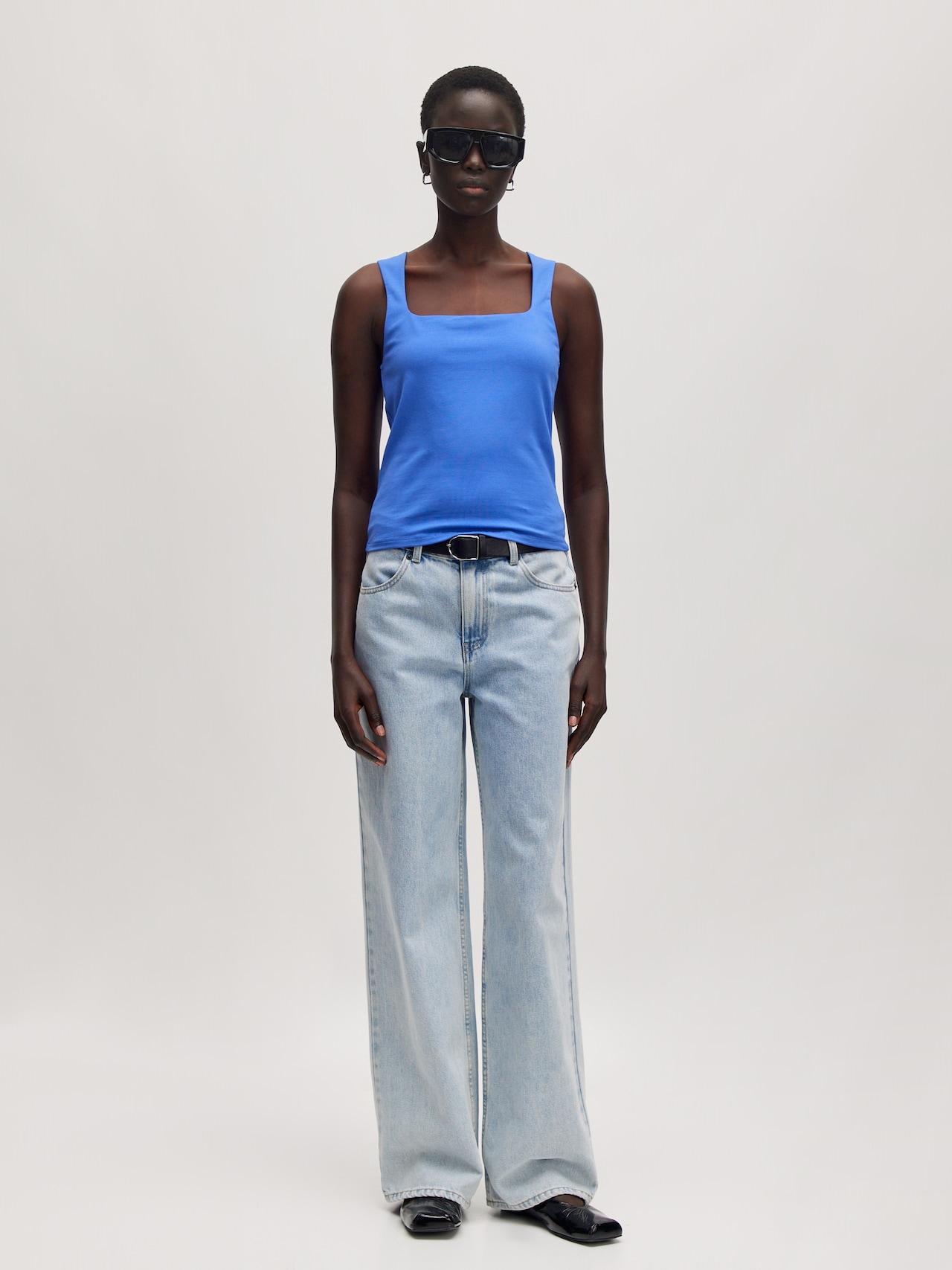 EDITED Produkte Top 'Lorain' blau