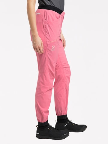 Haglöfs Regular Outdoor Pants 'L.I.M Fuse' in Pink