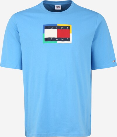 Tommy Jeans Plus T-Shirt in hellblau / mischfarben, Produktansicht