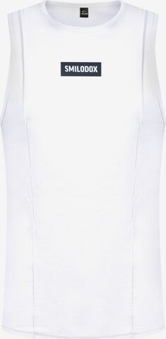 Smilodox Performance Shirt 'Richard' in White: front