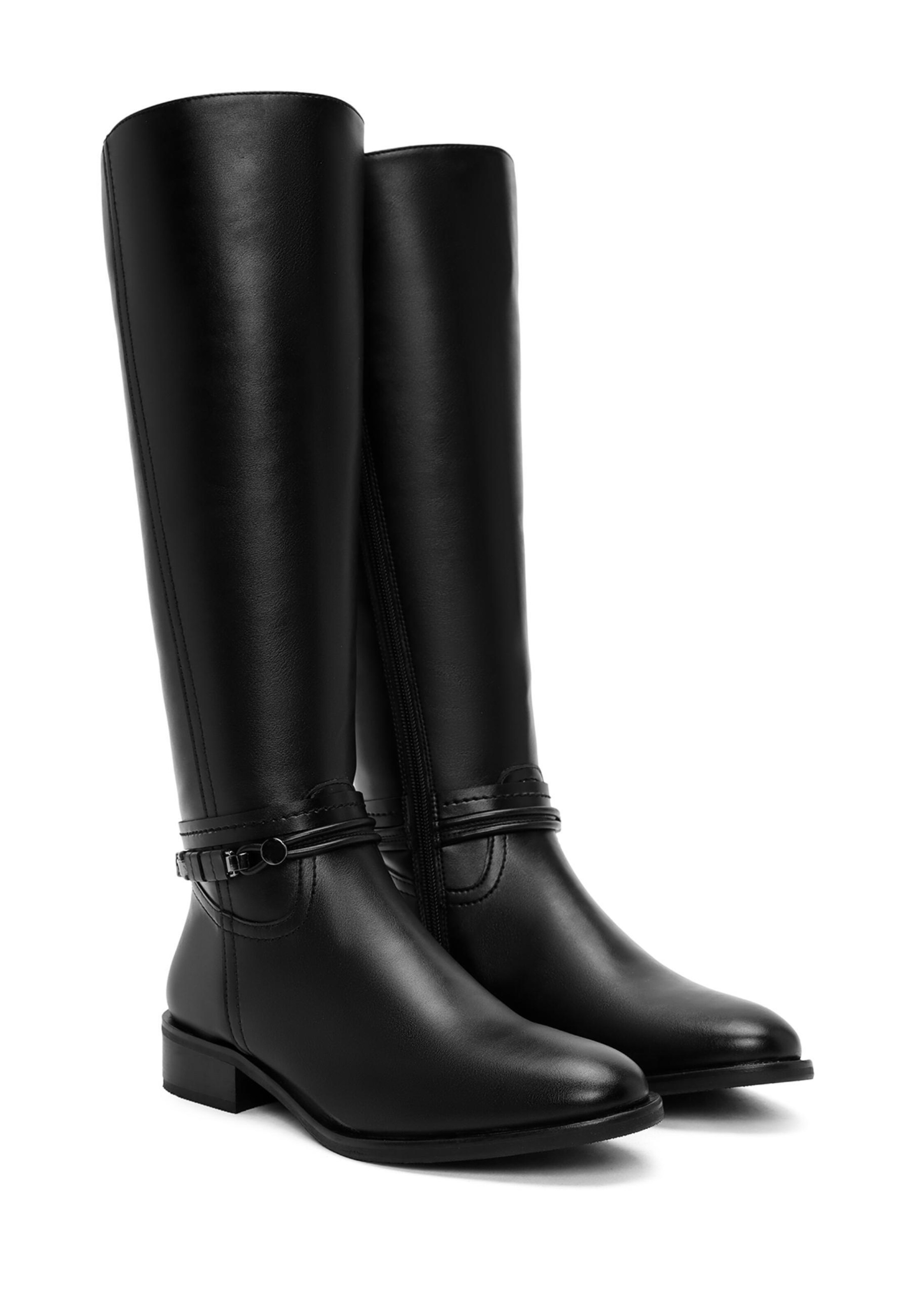 Derimod Stiefel in Schwarz