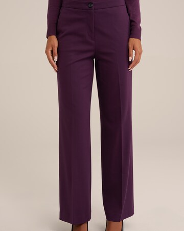 regular Pantaloni con piega frontale di WE Fashion in lilla