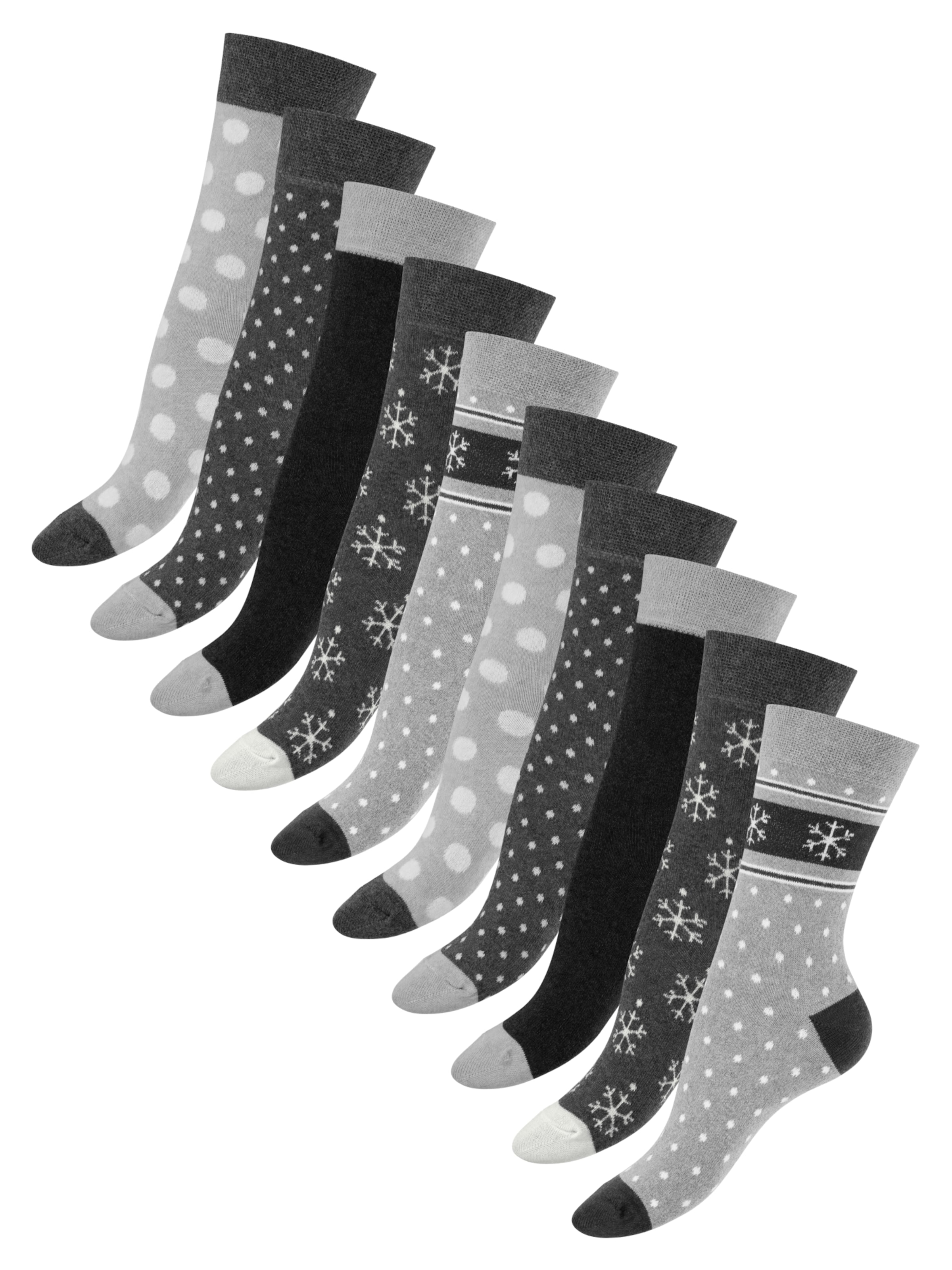 celodoro Socken 'cute socks'‌‌‌‌‌‌‌‌ in Schwarz: Vorderseite