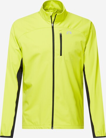 Veste de sport Newline en jaune : devant