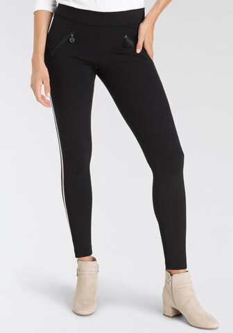 Sportalm Kitzbühel Skinny Pants in Black: front