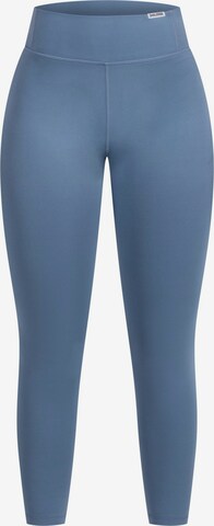 Skinny Pantalon de sport 'Advance Pro' Smilodox en bleu : devant