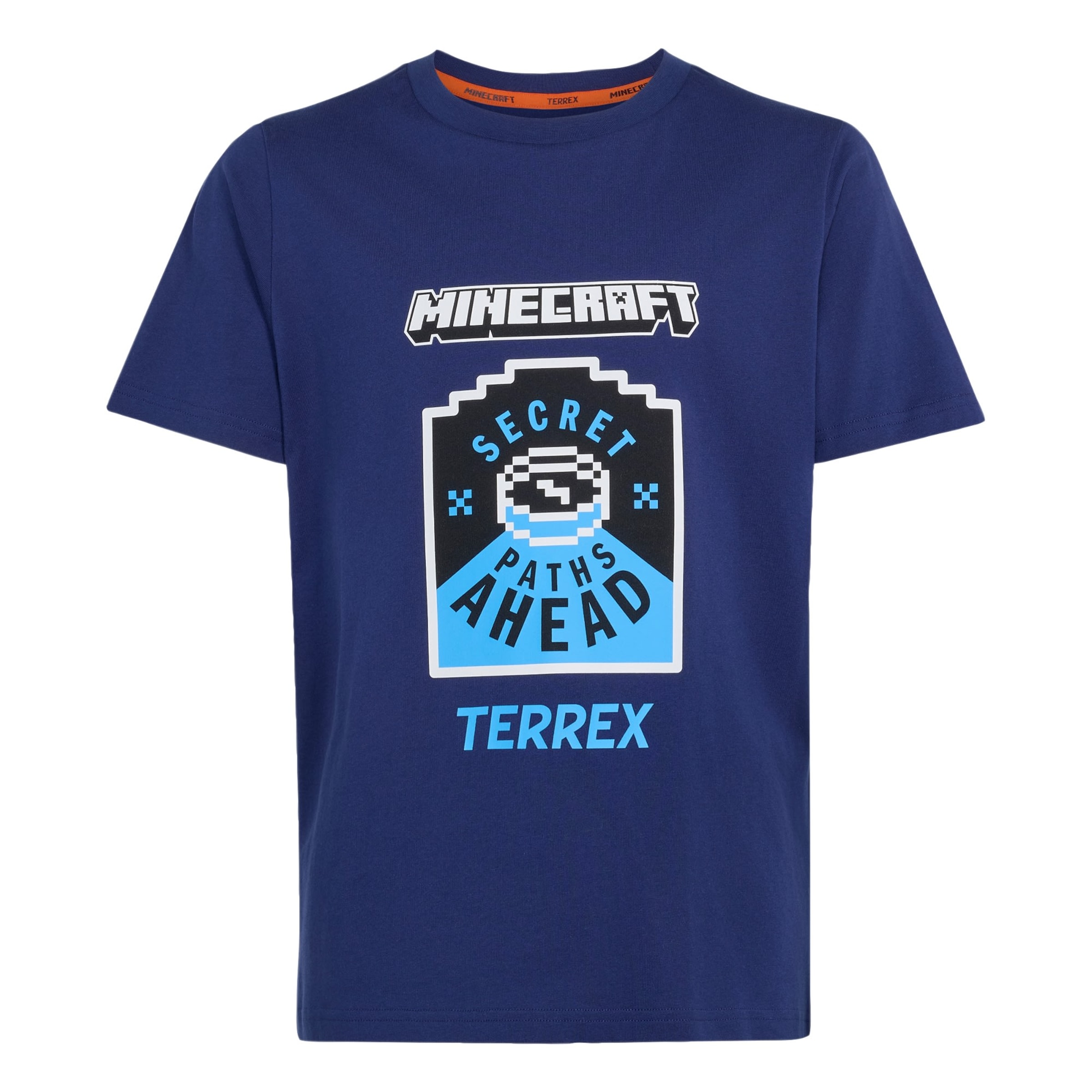 ADIDAS TERREX - Camiseta funcional 'Minecraft' en azul: frente