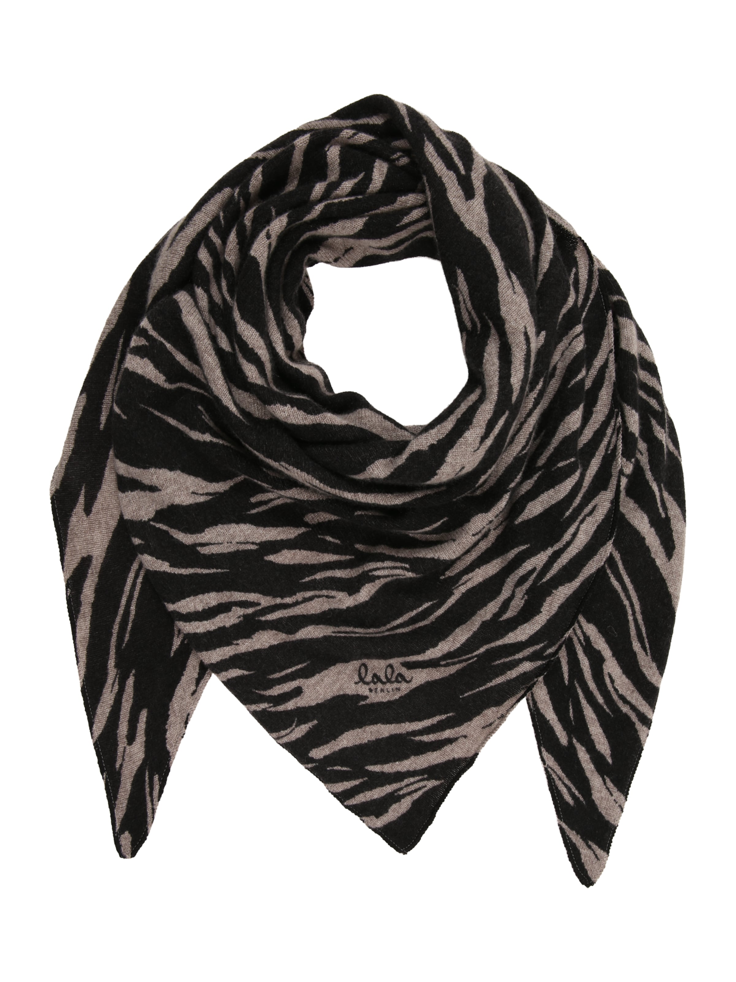 Foulard Lala Berlin en noir : devant