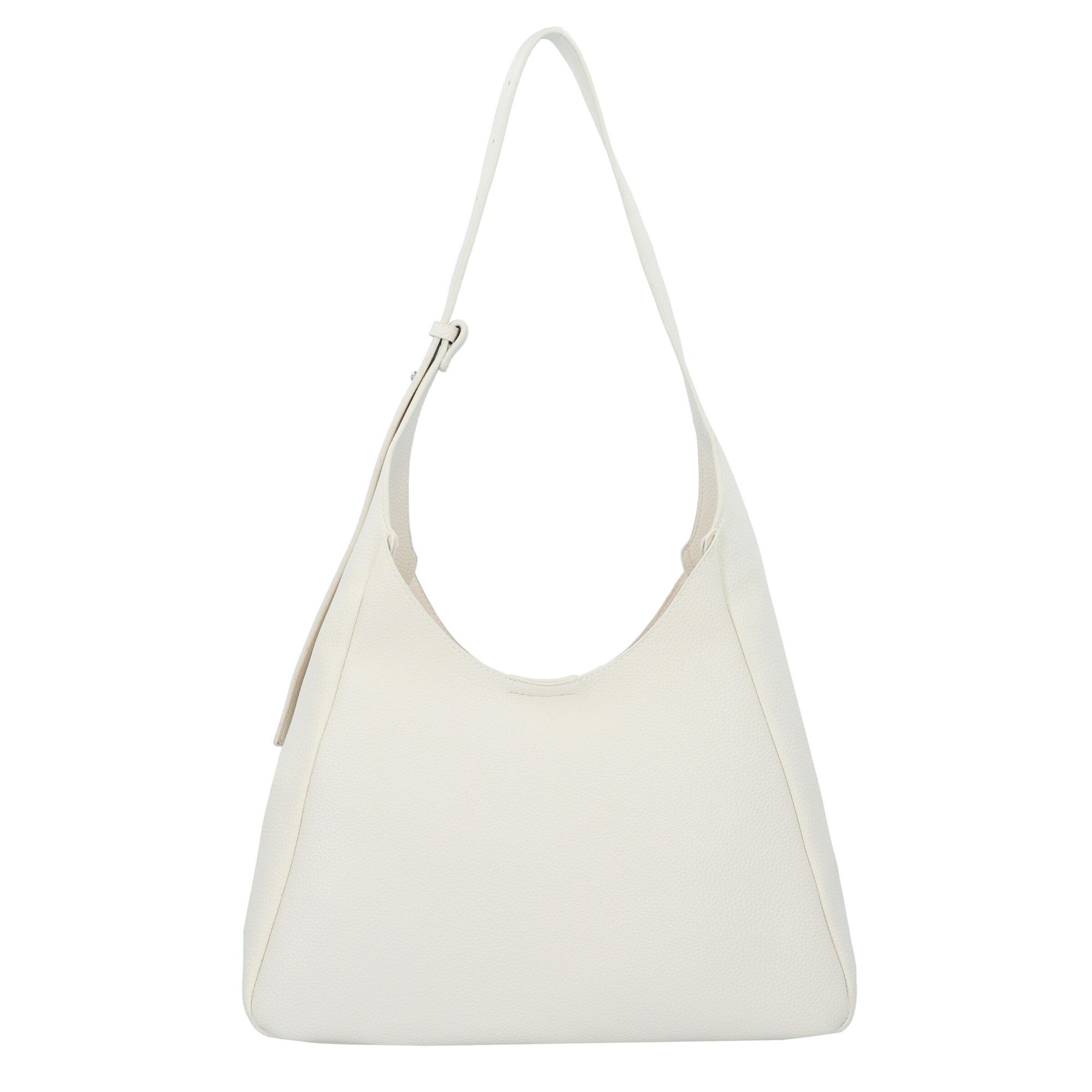 Sac bandoulière 'Jessie' TOM TAILOR DENIM en blanc : devant