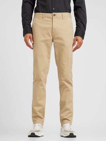 SCOTCH & SODA Slim fit Chino trousers 'Mott' in Beige: front