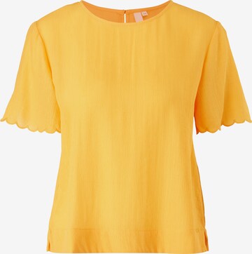 Camicia da donna di QS in giallo: frontale